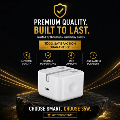 35W USB-C Fast Charging Power Adapter