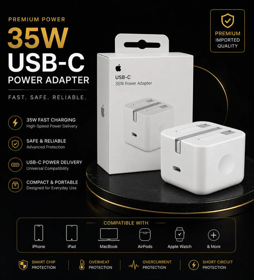 35W USB-C Fast Charging Power Adapter